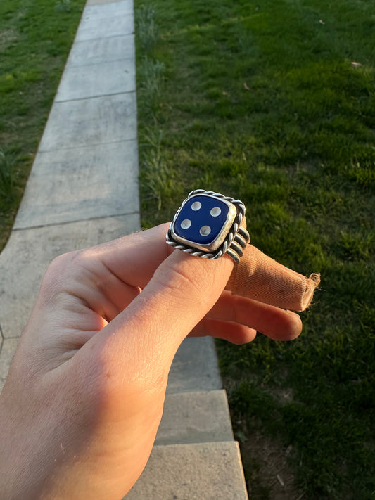 Custom Hard Luck Dice Ring