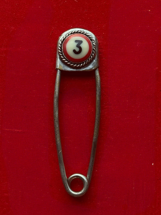 3 ball safety pin