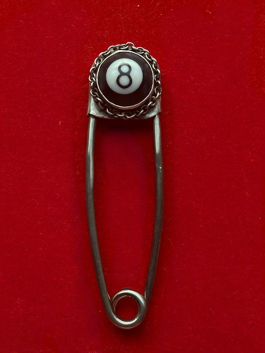 8 ball safety pin